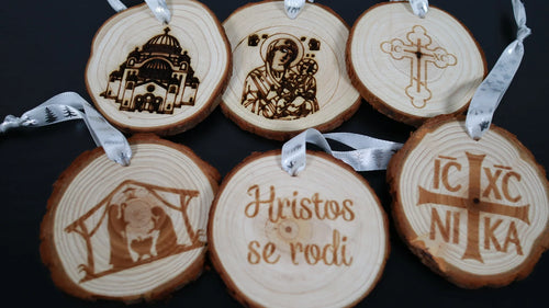 Orthodox Christmas ornaments