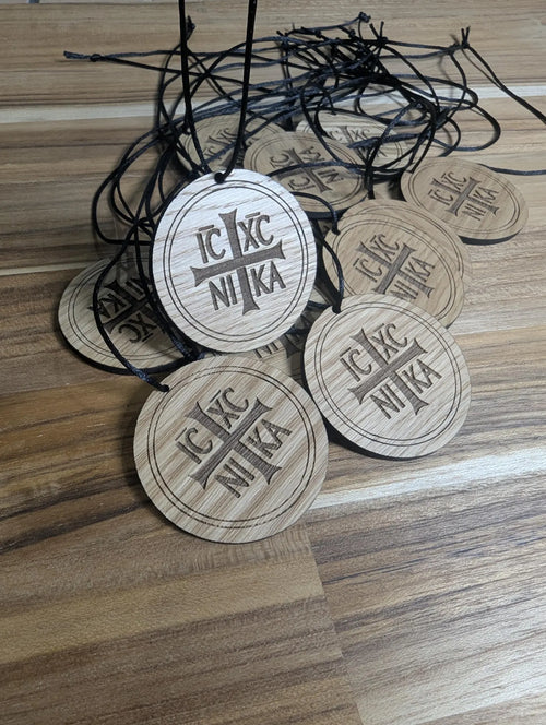 IC XC NIKA Car ornament/necklace