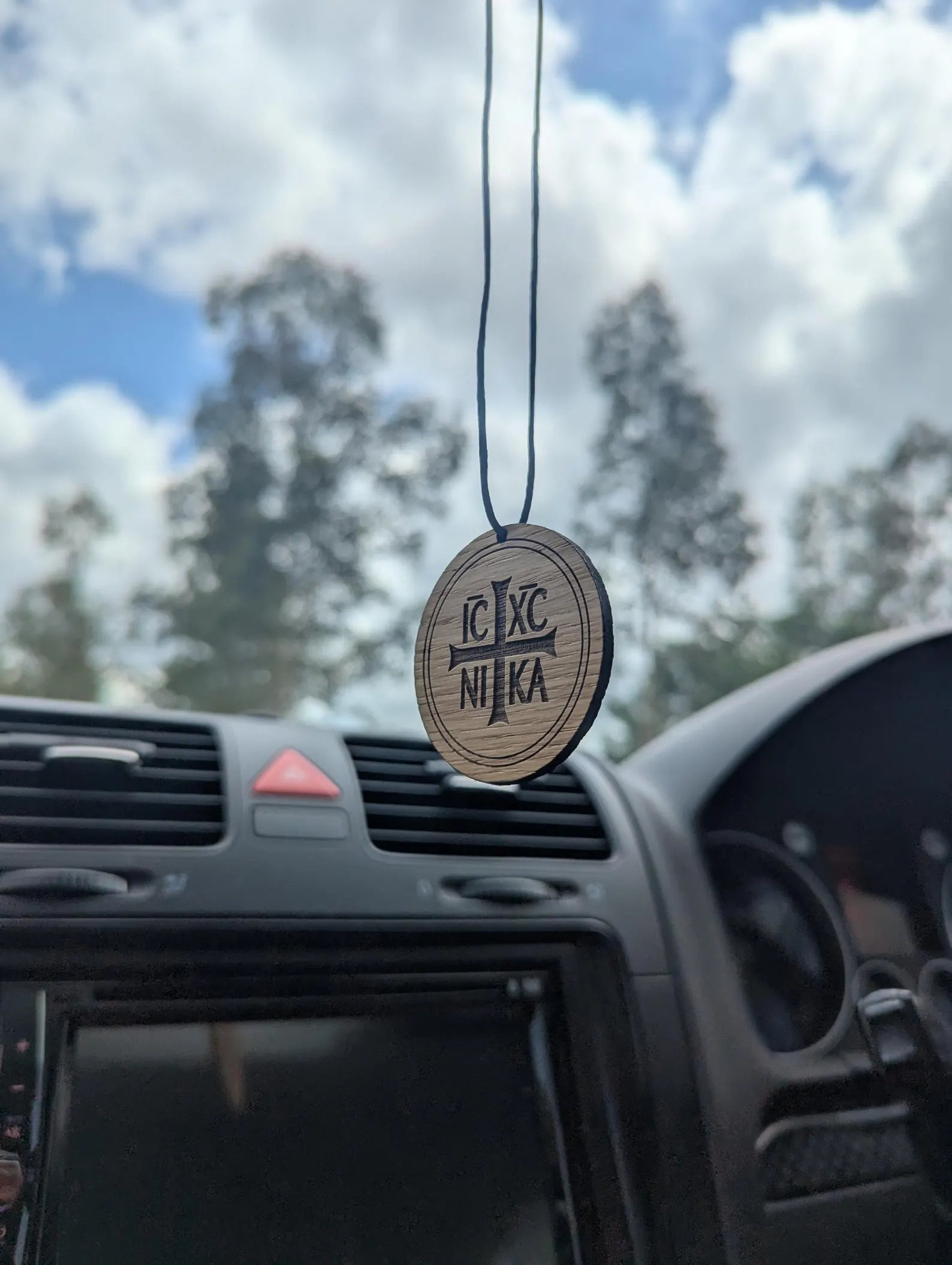 IC XC NIKA Car ornament/necklace