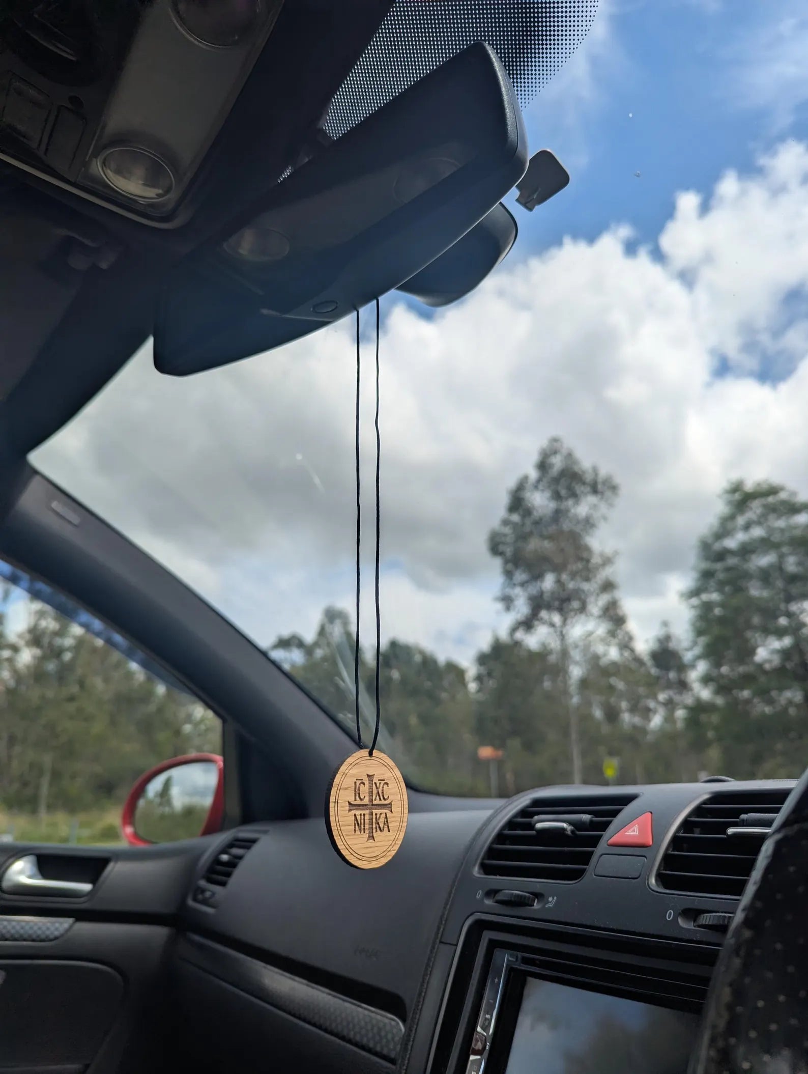 IC XC NIKA Car ornament/necklace