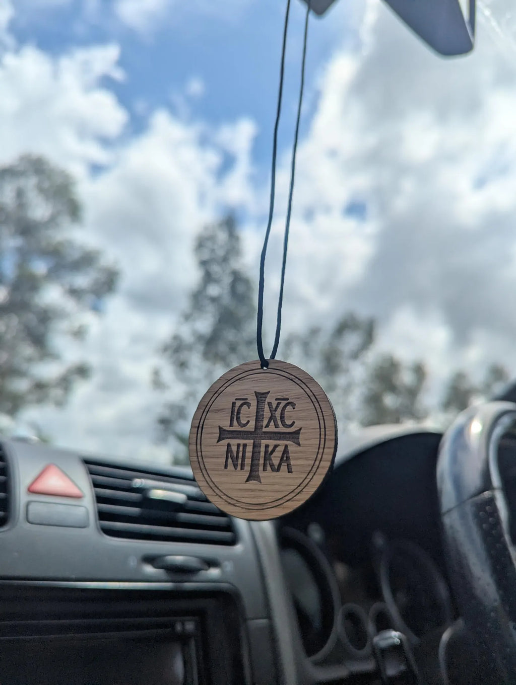 IC XC NIKA Car ornament/necklace