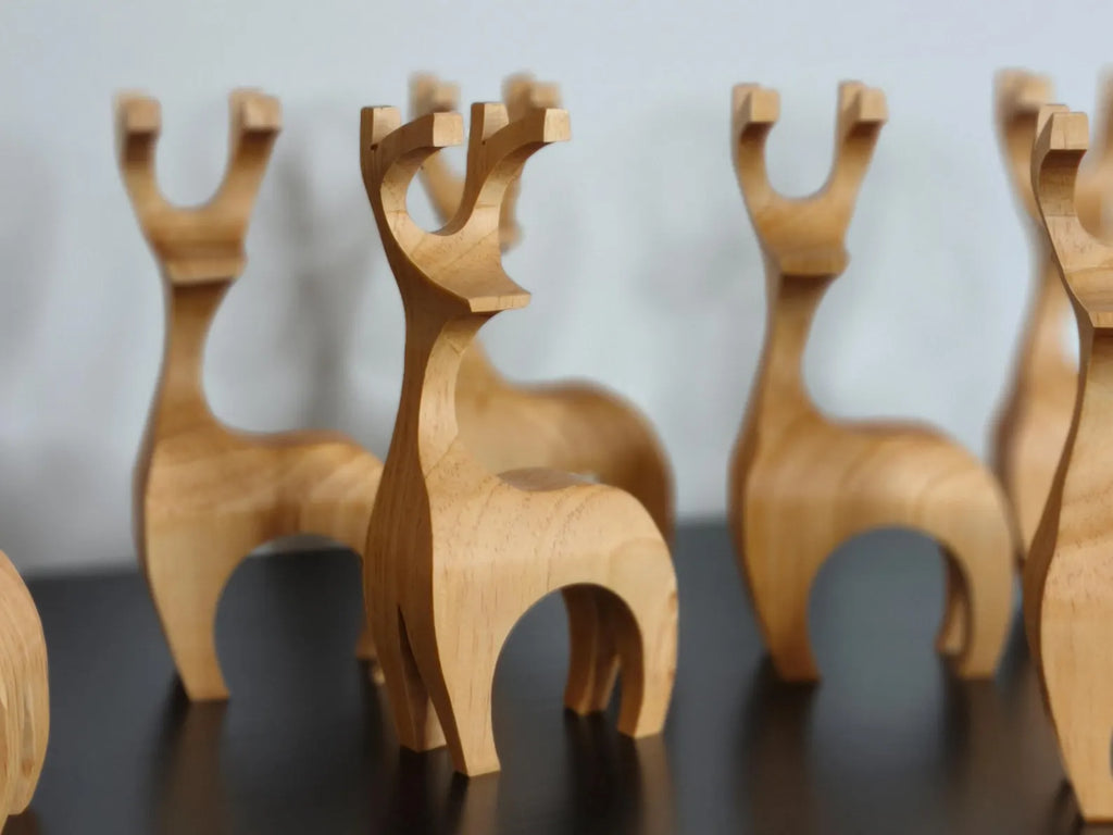Wooden Christmas Reindeer