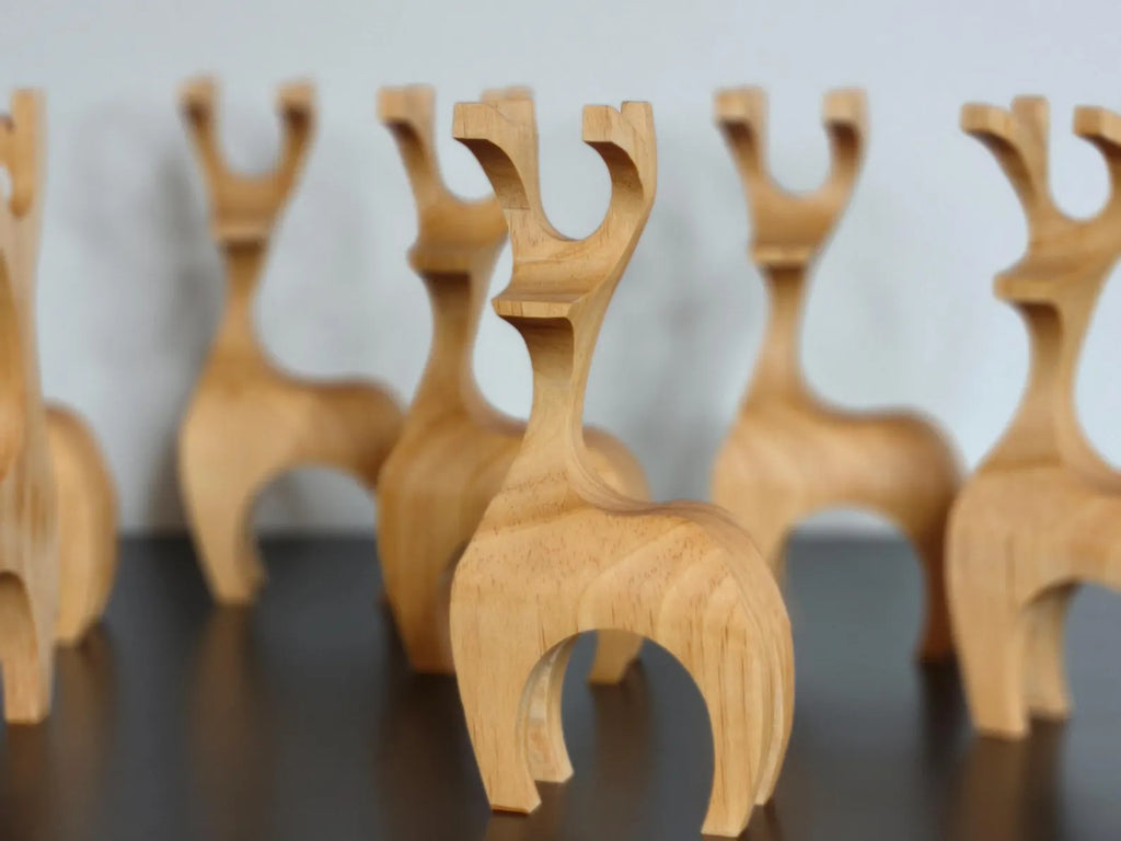 Wooden Christmas Reindeer