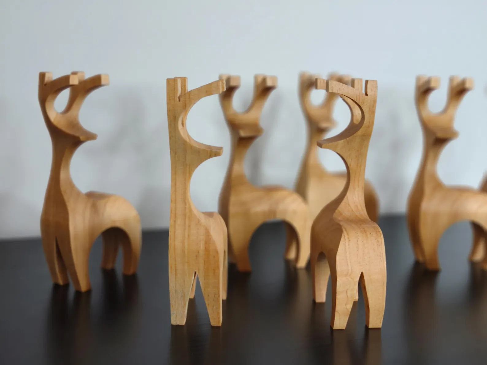 Wooden Christmas Reindeer