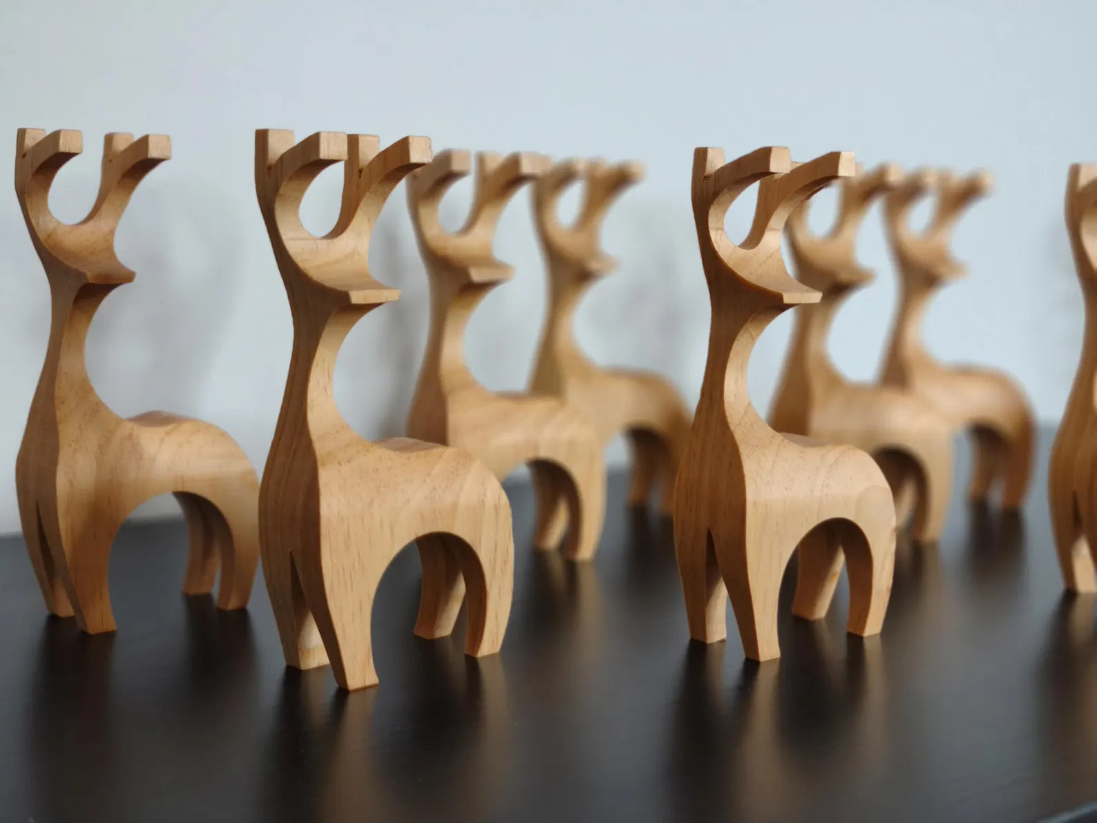 Wooden Christmas Reindeer