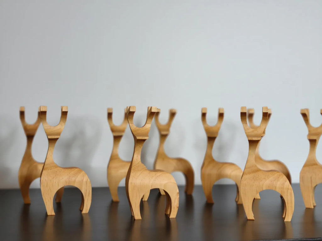 Wooden Christmas Reindeer