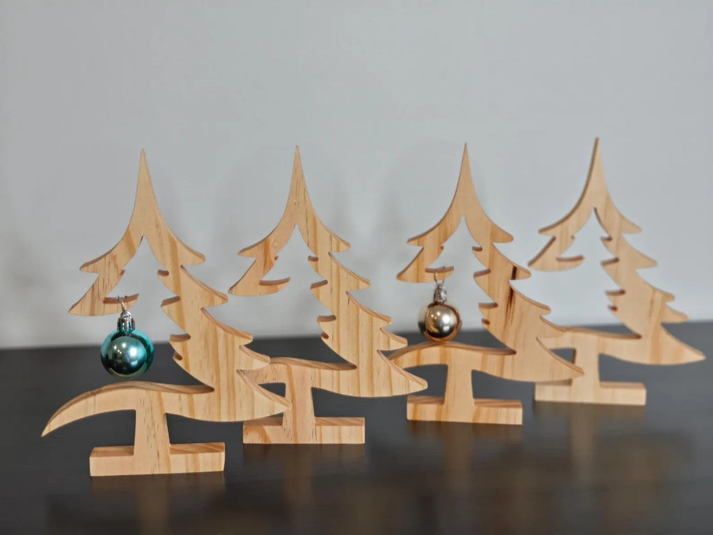 Wooden Christmas Tree Stand Décor