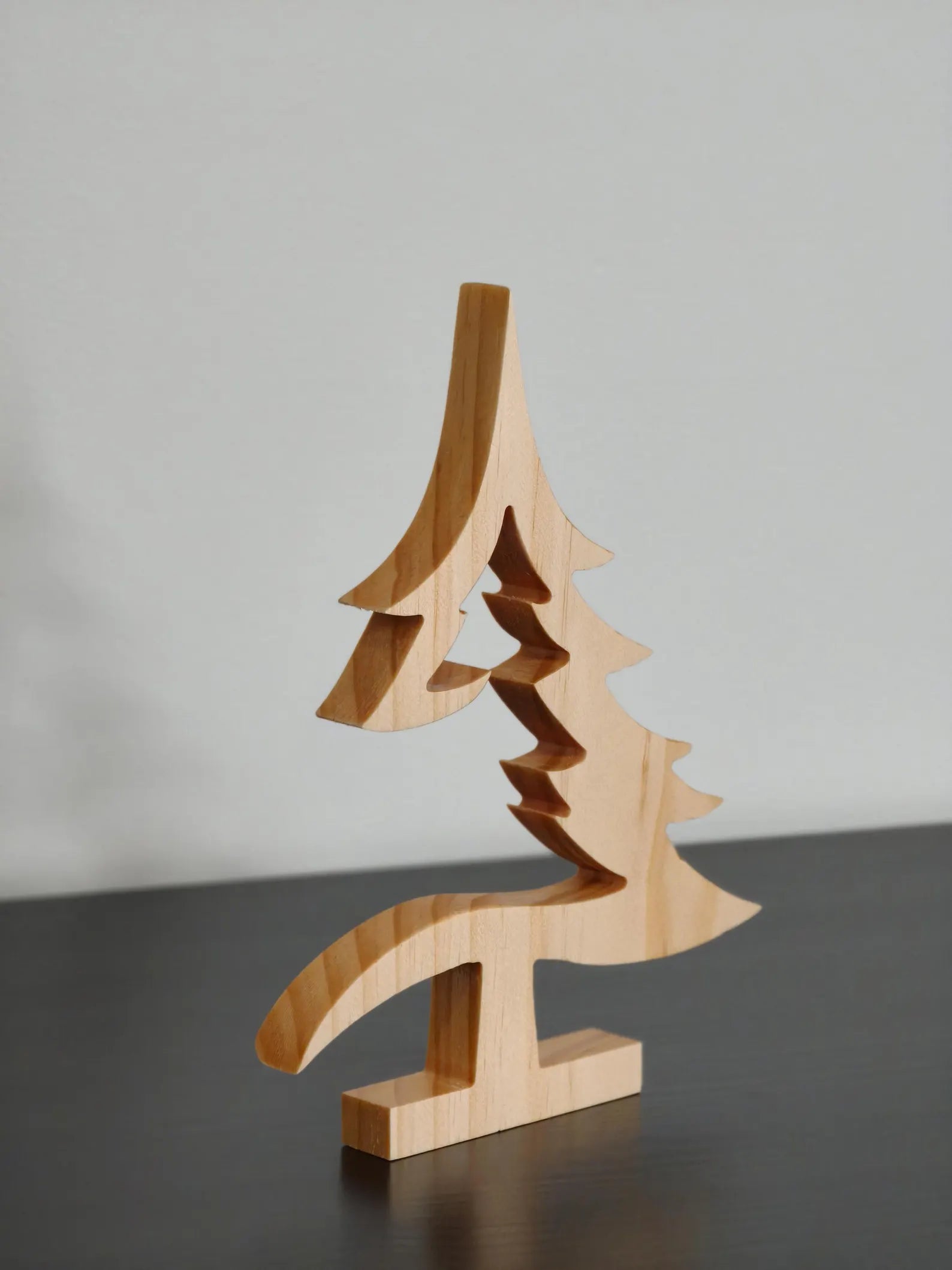 Wooden Christmas Tree Stand Décor