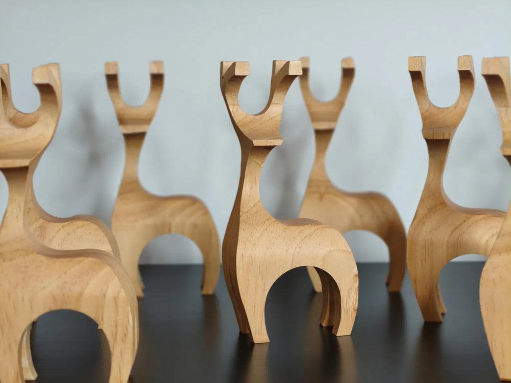 Wooden Christmas Reindeer