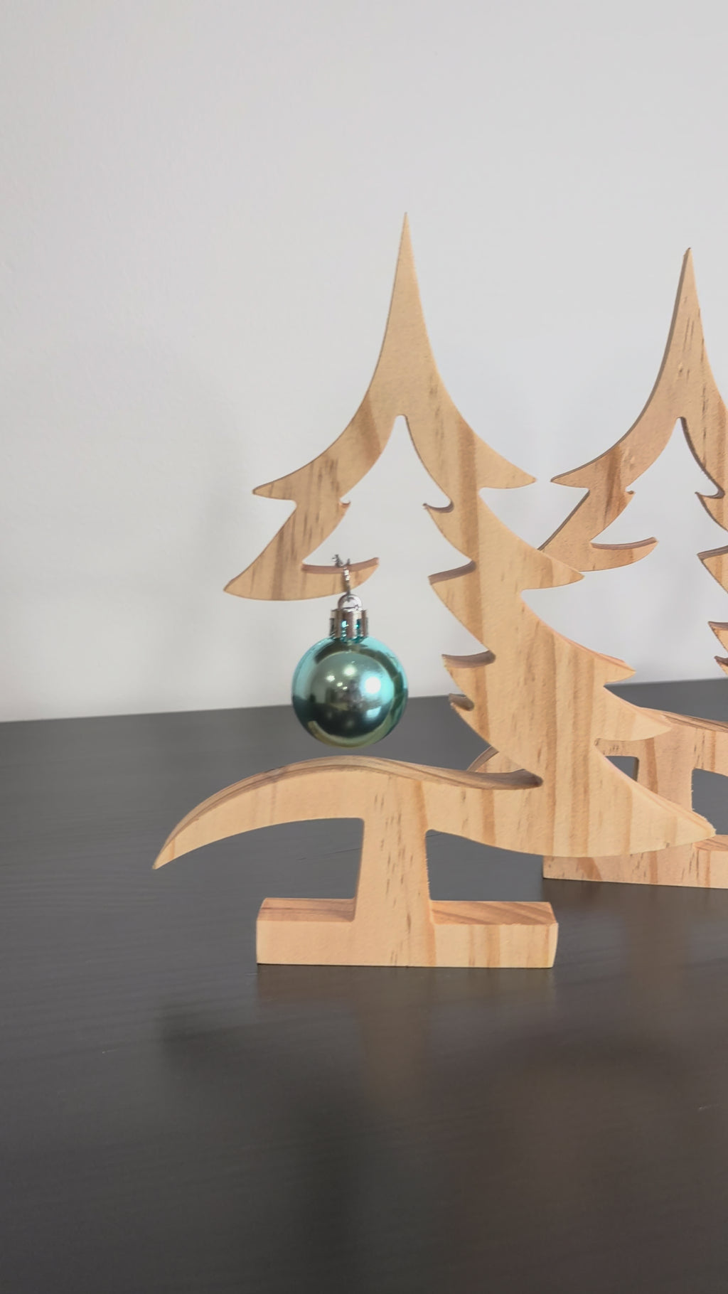 Wooden Christmas Tree Stand Décor