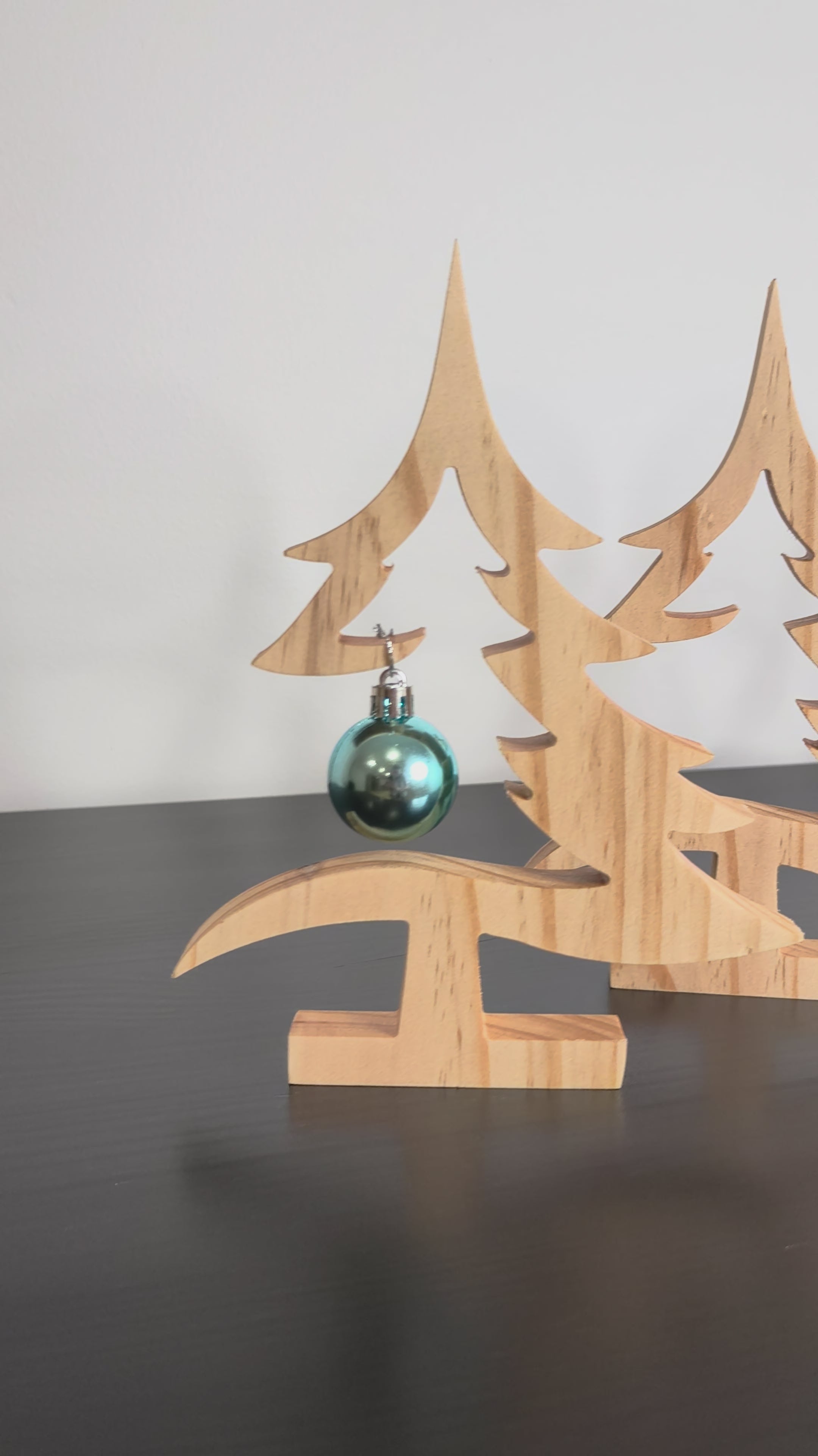 Wooden Christmas Tree Stand Décor